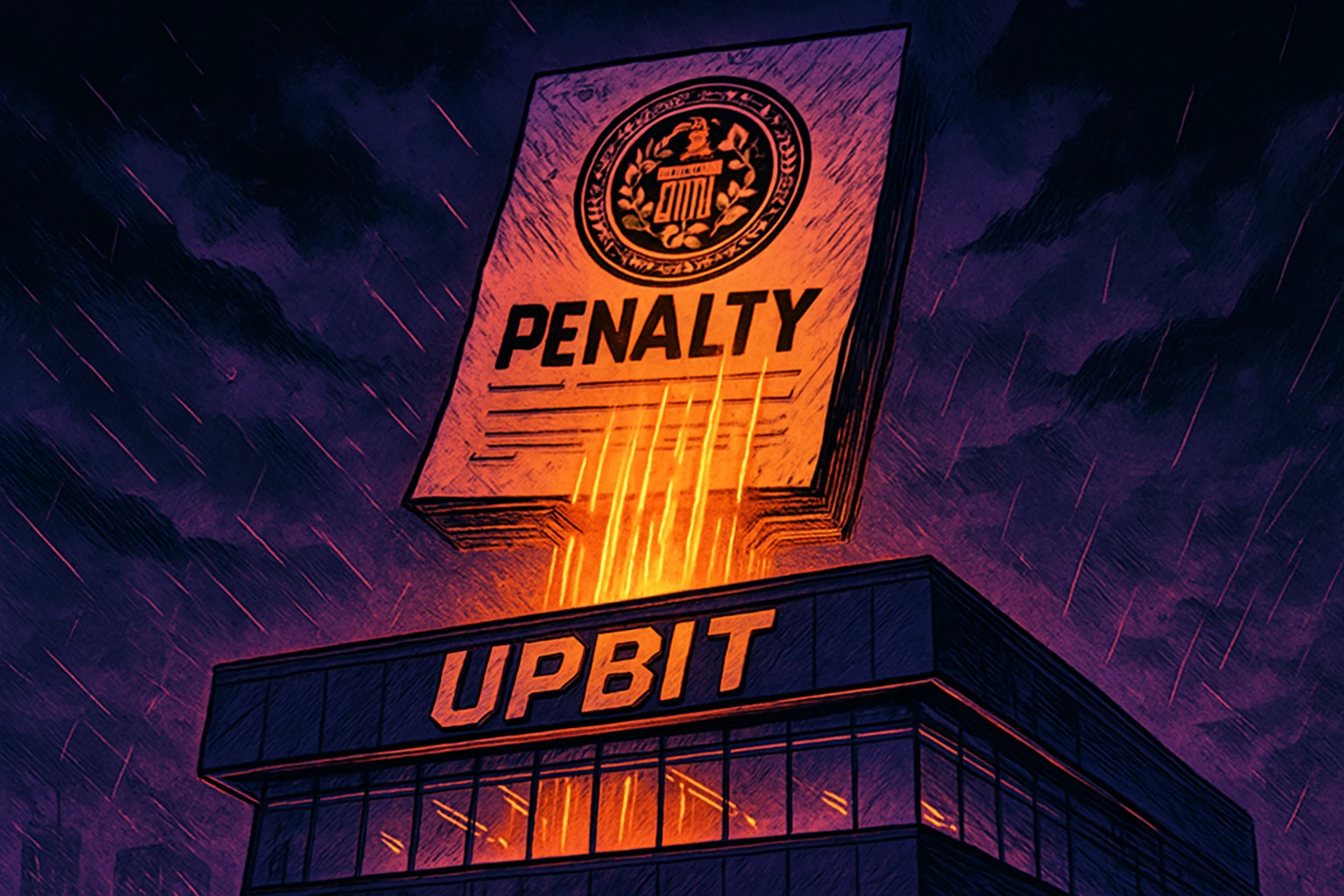 تم تغريم شركة Dunamu، الشركة الأم لشركة Upbit، بمبلغ 35.2 مليار وون، وهي أغلى غرامة في تاريخ العملة الكورية المشفرة.