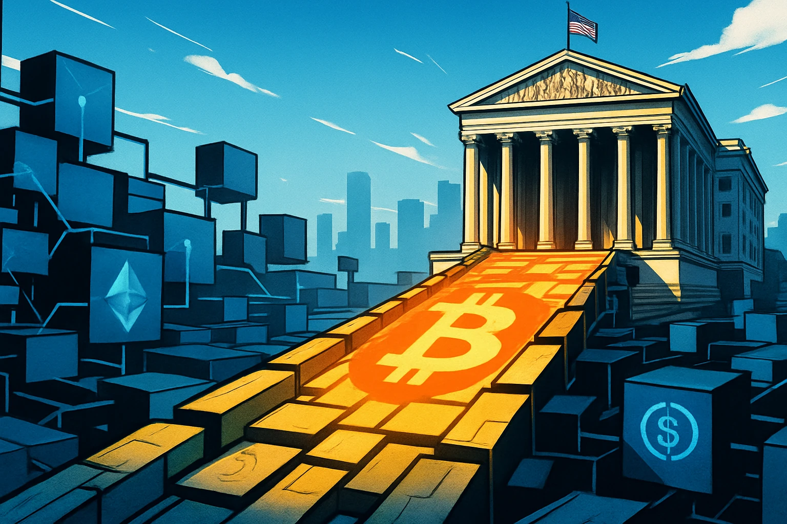 CFTC Hoa Kỳ đã công bố phát hành BTC, ETH và USDC làm tài sản ký quỹ và tài sản thế chấp cho các hợp đồng phái sinh